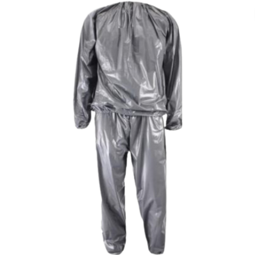 [12342] Sauna Suit -Heavy Duty - Silver - M