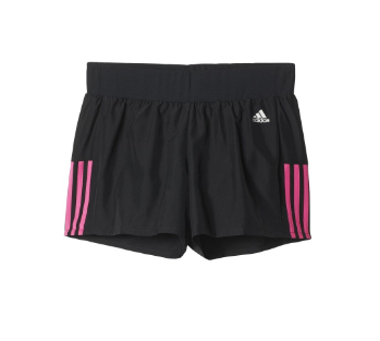 [13224] Shorts Ladies Adidas Black & Pink Medium