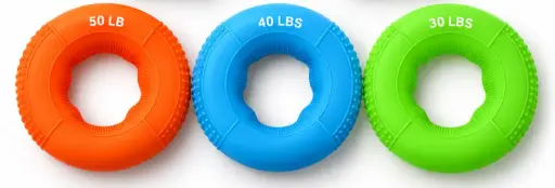 [13889] Donut Hand Grip Style - 30lb, 40lb, 50lb Set