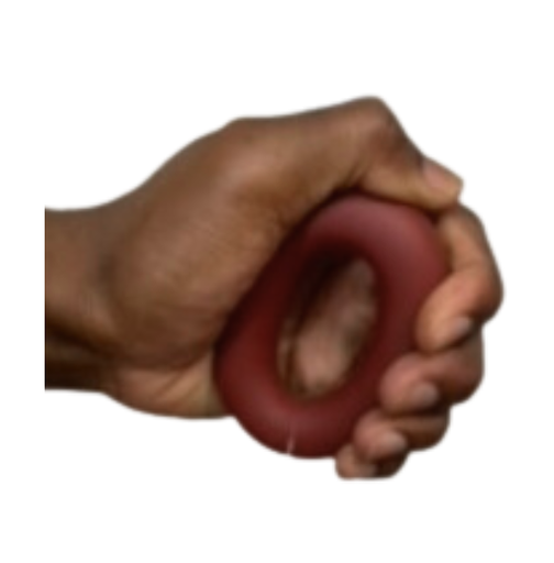 [13889] Donut Hand Grip Style Red
