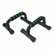 [13897] Push Up Bar Black|Green