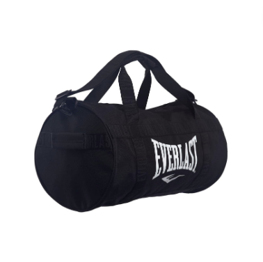 [13327] Barrel Gym Bag Everlast Black|White