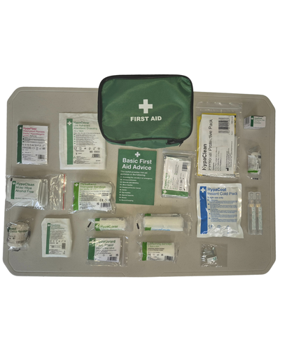 [13743] First Aid Kit Sports Medi Bag Plus Lx16cm, Wx23cm, Hx10cm