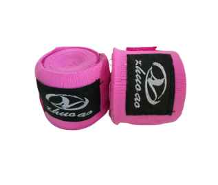 [12738] Boxing Hand Wraps 2.5m Pink