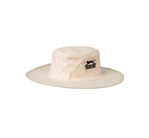 [34083] Cricket Sun Hat Slazenger Cream Small