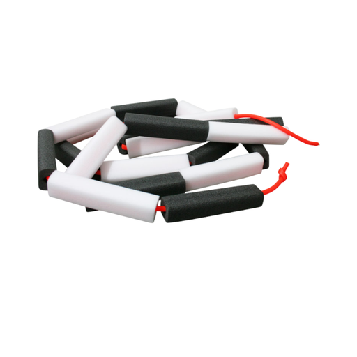 [2151] High Jump Flexi Crossbar 4m White/Grey