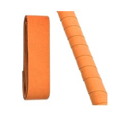 [12188] Hockey Stick Grip Non Adhesive Chamois Fabric Orange