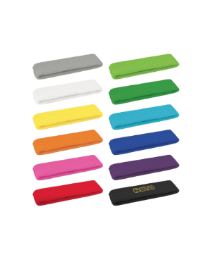 [11893] Cotton Sweat Head Band Multi
