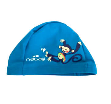[10816] Swim Cap Monkey Junior Blue Nabaiji