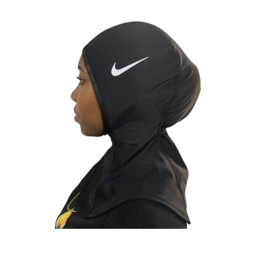 [10815] Swim Hijab Nike Victory Black XSmall