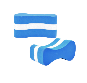 [9238] Pull Buoy Float Blue & White