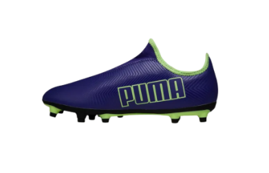[13079] FG Boot Puma Finesse Senior Purple|Green UK12US13