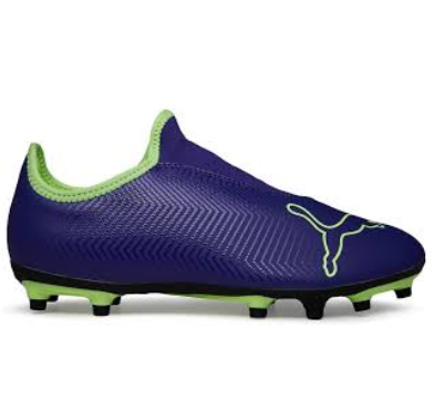 [13079] FG Boot Puma Finesse Senior Purple|Green UK12US13