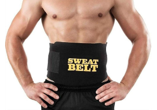 [10284] Slimming Sweat Belt One Size