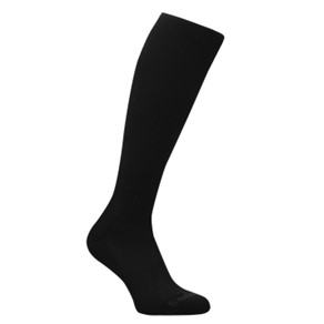 [6807] Football Socks Junior Black US 1-6 C2A