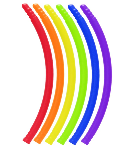 [13638] Hula Hoops Multi (Connectable) 48cm Set of 6