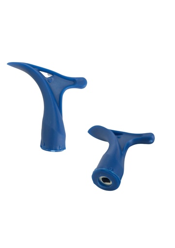 [2168] Pyramid Shaped Spike Key Blue