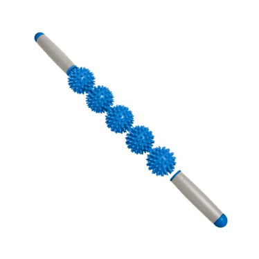 [10718] Spiked Massage Roller Stick Blue