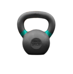 [6601] Kettlebell Metis Pro Cast Iron 14kg|30.9lbs 