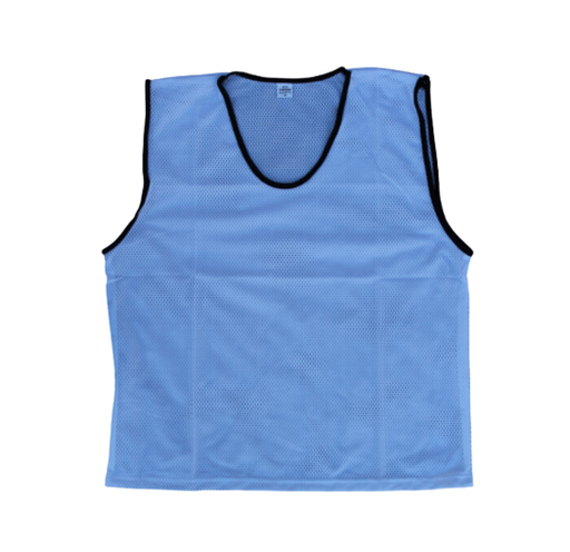 [100150] Training Bibs Junior Small Sky Blue Pk6