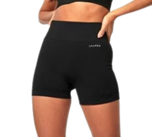 [CL10017 ] Tights Ladies USA Pro Short Black (10) Small 