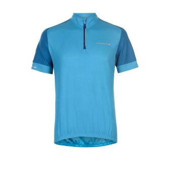 [CL10210 ] Reflective Cycling Jersey Small Blue