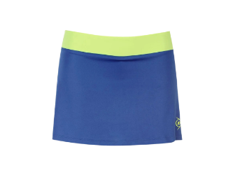 [10151] Skort Ladies Dunlop Blue|Lime Green 8 (XS)