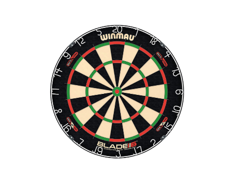 [10080] Dart Board Pin Point WinMau Blade 6 Dual Core 
