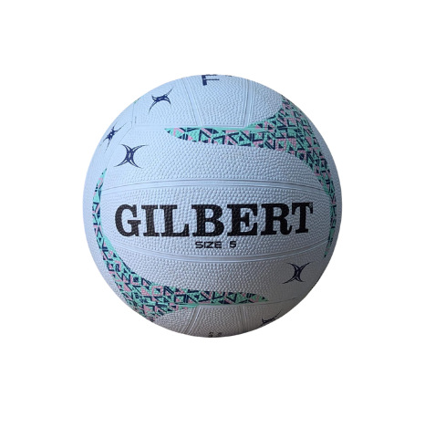 [14030] Netball Gilbert APT Light Blue Size 5