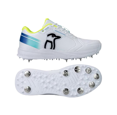 [10068] Cricket Shoe (Batting) Kookaburra 4000 White|Blue UK9/ US10