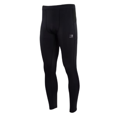[CL10051 ] Running Tights Karrimor Mens Full Length Black Small