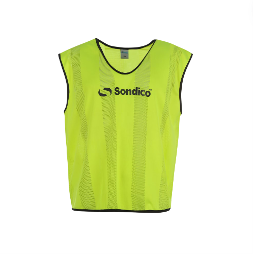 [12261] Training Bibs Sondico Adult Large Fluo Yellow 6pk