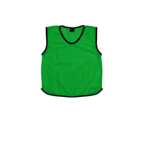 [12262] Training Bibs Youth Large Green Singles