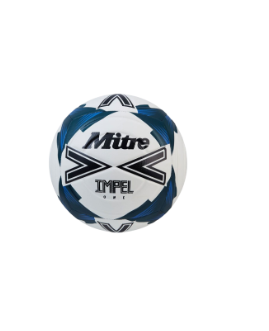[13568] Football Mitre Impel One Blue|White Size 5