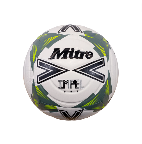 [12010] Football Mitre Impel One White|Green Size 5