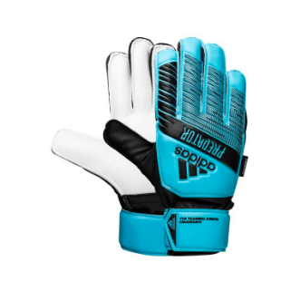 [6851] GK Gloves Adidas Predator Blue|Black Size 4