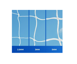 [9272] Football Net (8ft x4ft) Replacement Net White Single