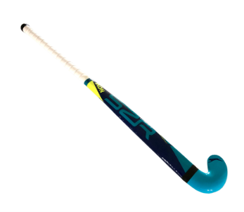 [12168] 36" Slazenger Ikon Wooden Hockey Stick Blue|Royal|Yellow