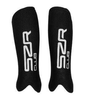[11625] Hockey Shin Guards Slazenger Guards Black Small