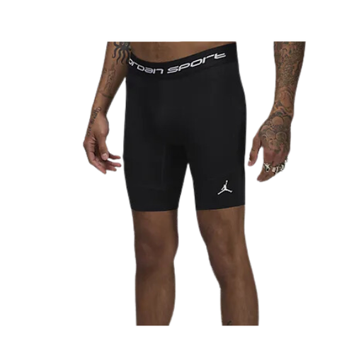 [6744] Air Jordan Sports Compression Tights Black Medium 