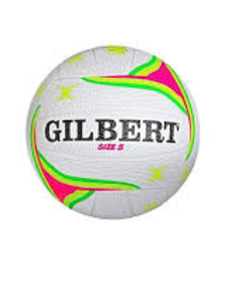 [14028] Netball Gilbert APT Fluorescent Size 5