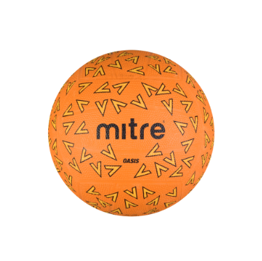 [12935] Netball Mitre Oasis Orange Size 4