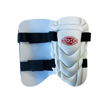 [340180] Cricket Single Thigh Pads Maxx Sport Adult RH 