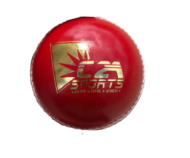 [13129] Cricket Ball C2A Sports Senior 5.5oz Red 