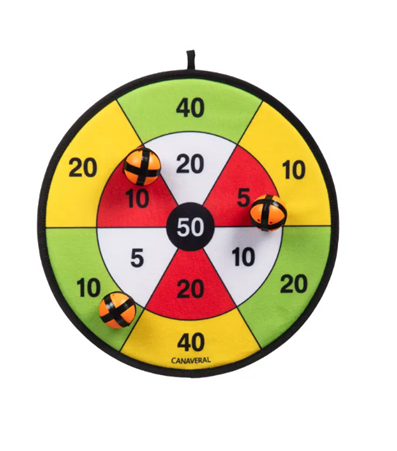 [43001] Traditional Rib-Tab Target Dartboard