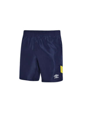 [36902] Training Shorts Umbro Navy|Yellow Small