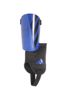 [43507] FB Shin Guards Adidas Tiro Match Black|Blue Small