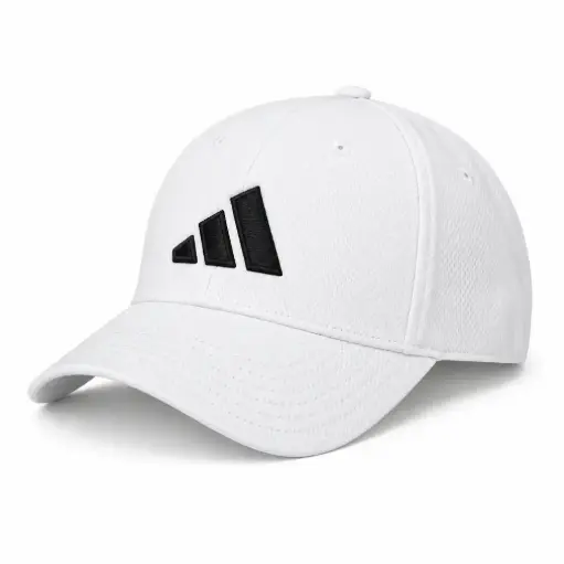 [435014] Cap Adidas FITD Climacool  White|Black|Sml/Med