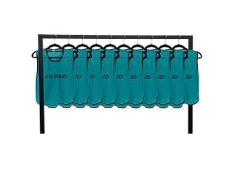 [12270] Training Bibs Ziland Teal Seniors Large 10pk