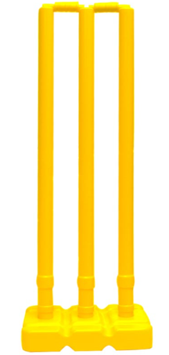 [9681] Cricket Stumps & Base Plastic Set Elders